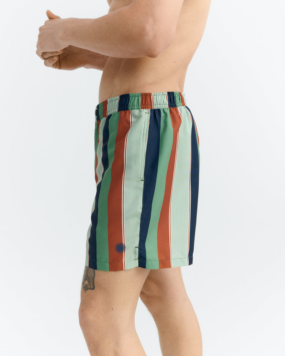 Bañador rayas multicolor Liu sostenible - 4