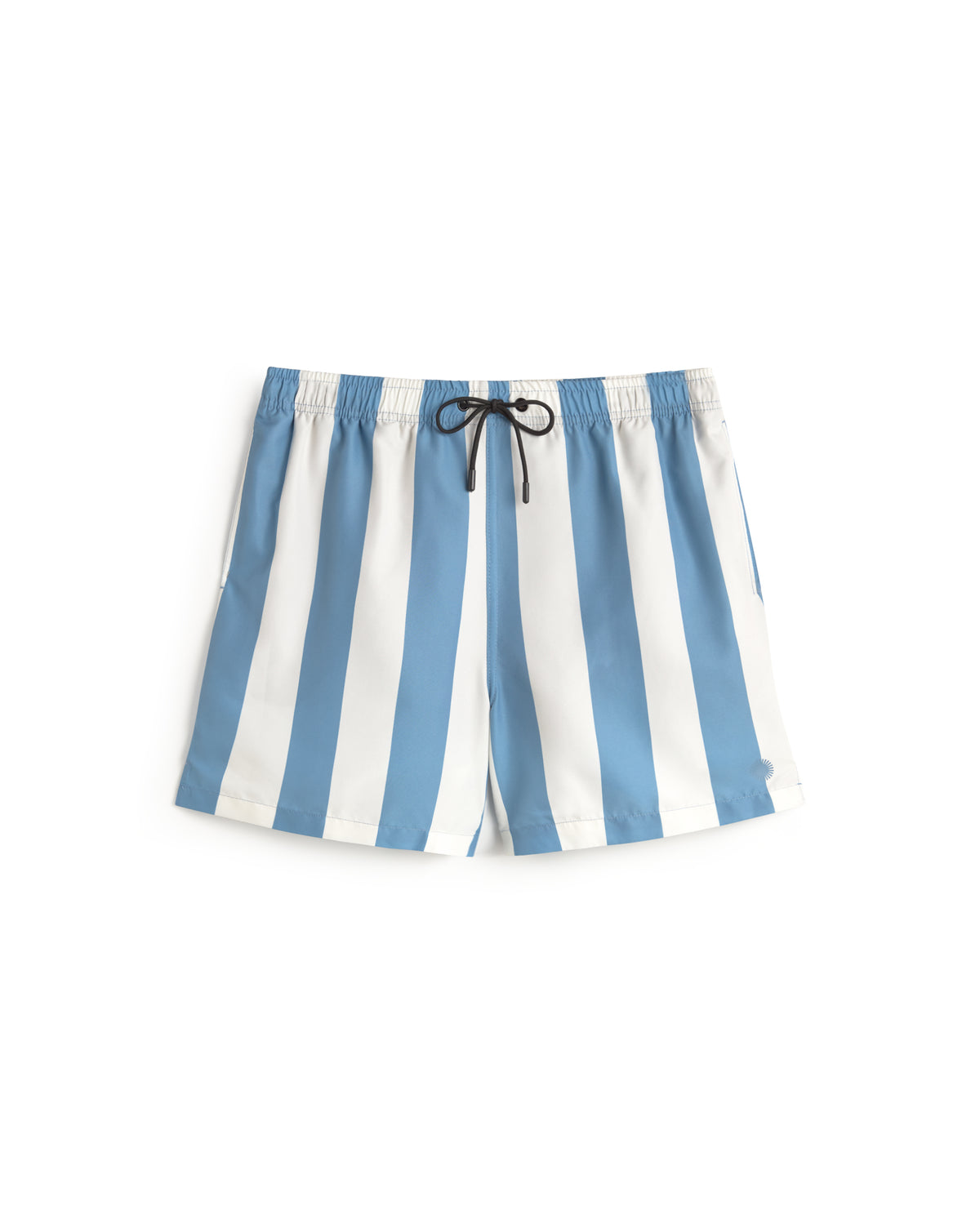 Bañador rayas azul Limpopo sostenible silueta - 1