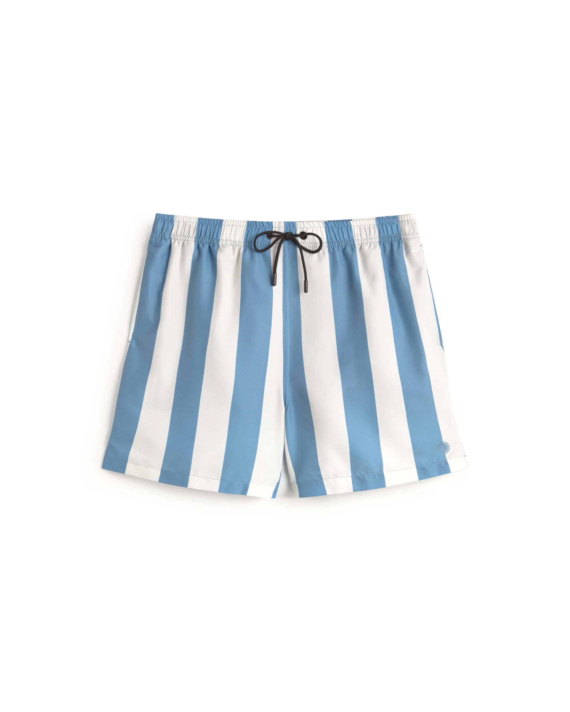 Bañador rayas azul Limpopo sostenible silueta - 1