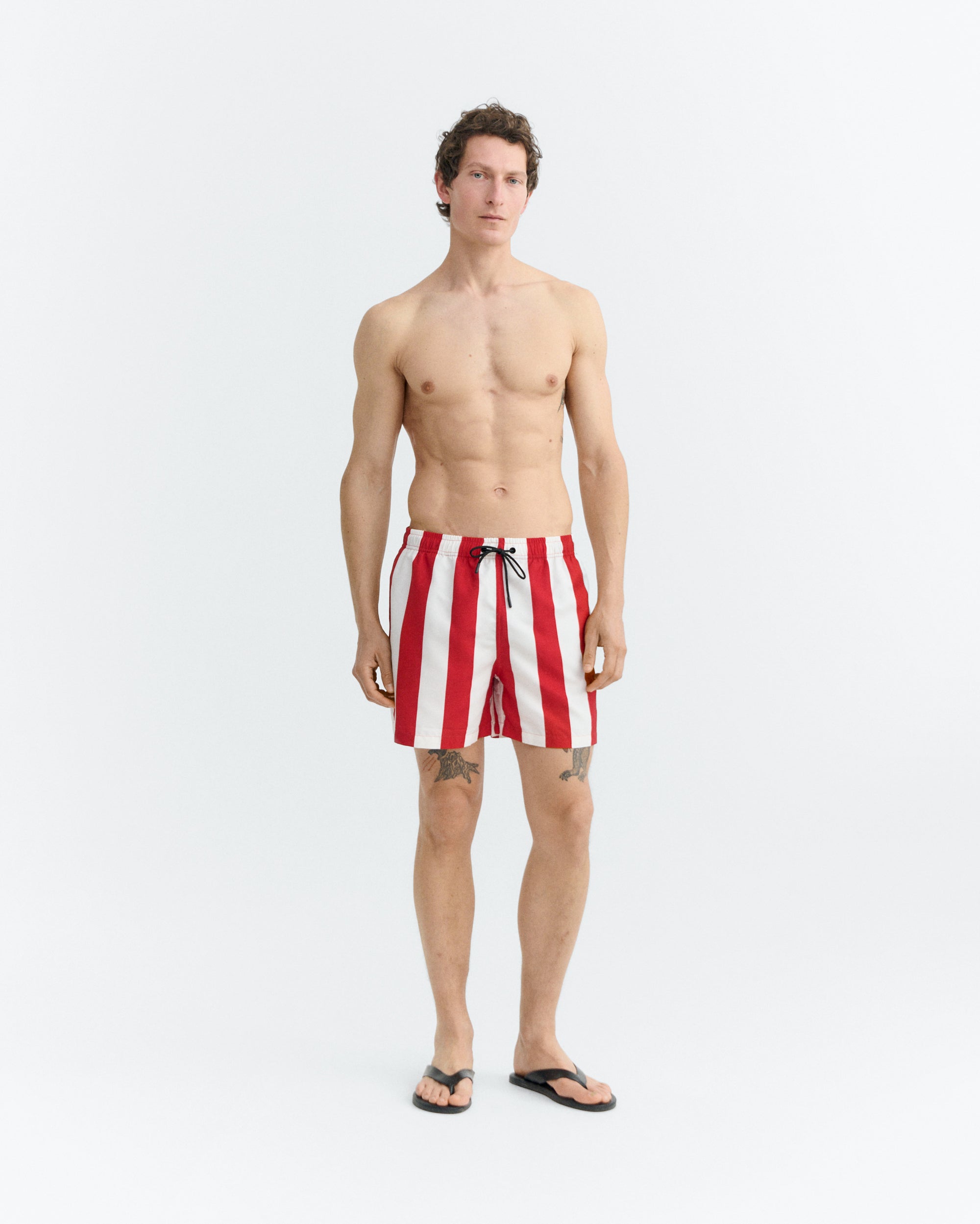 Bañador rayas rojo Limpopo sostenible - 2
