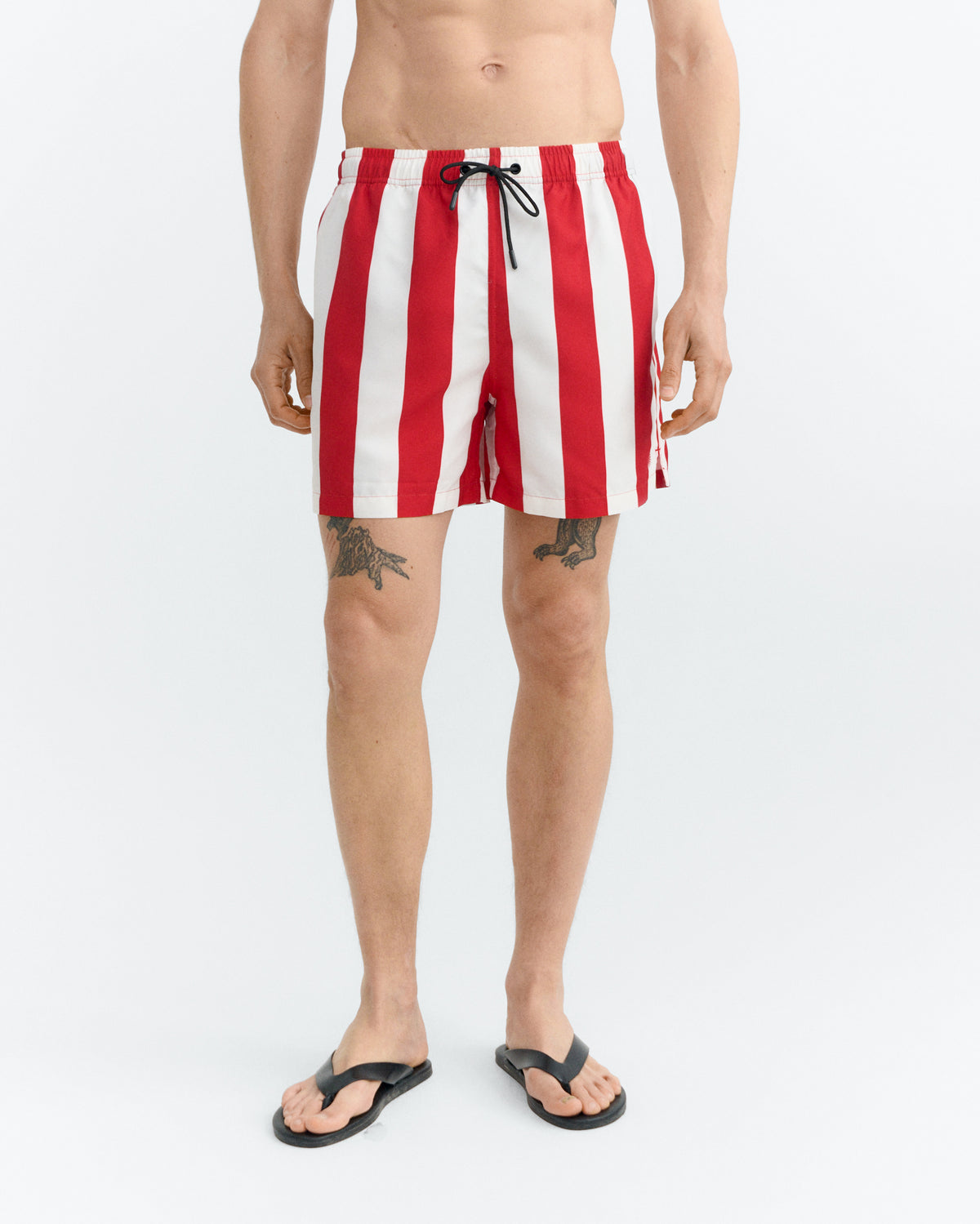 Bañador rayas rojo Limpopo sostenible - 3