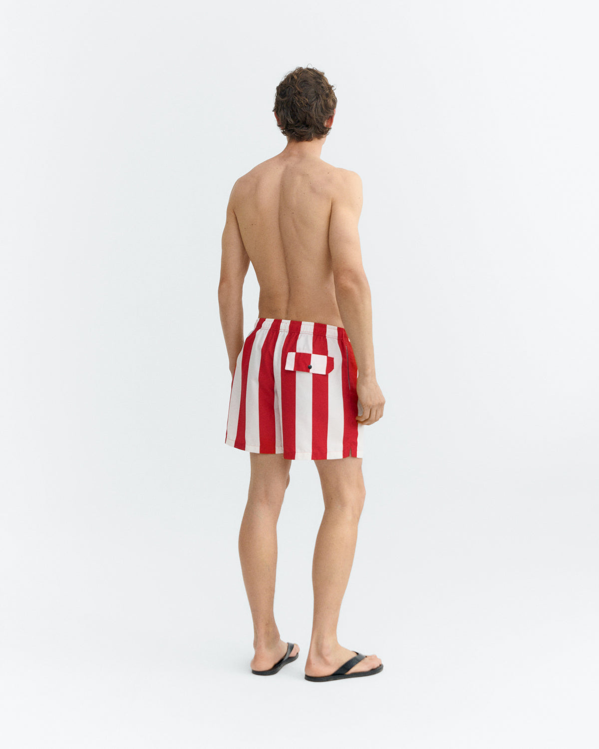 Bañador rayas rojo Limpopo sostenible - 5