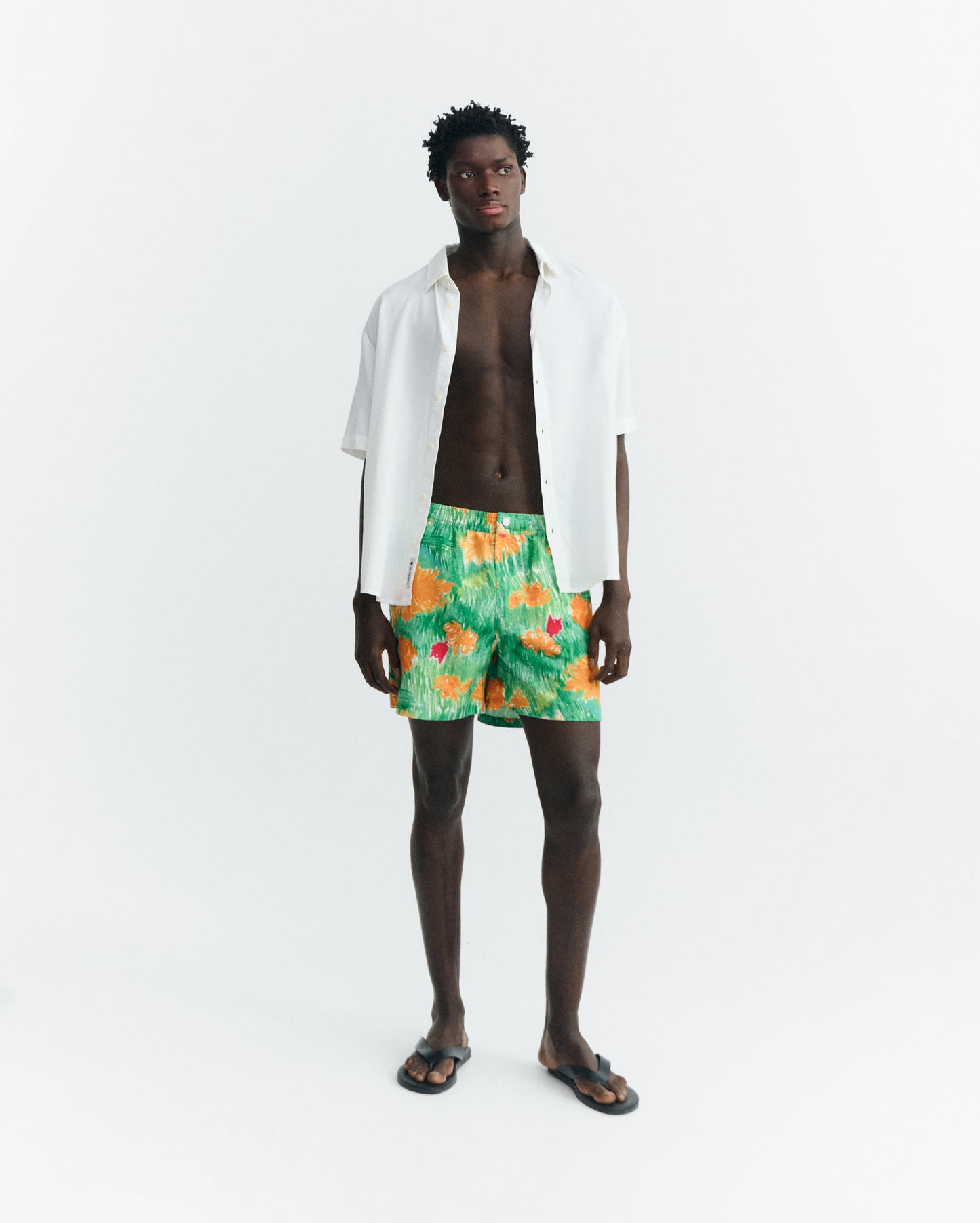 Bañador flores crayon Liu sostenible - 1