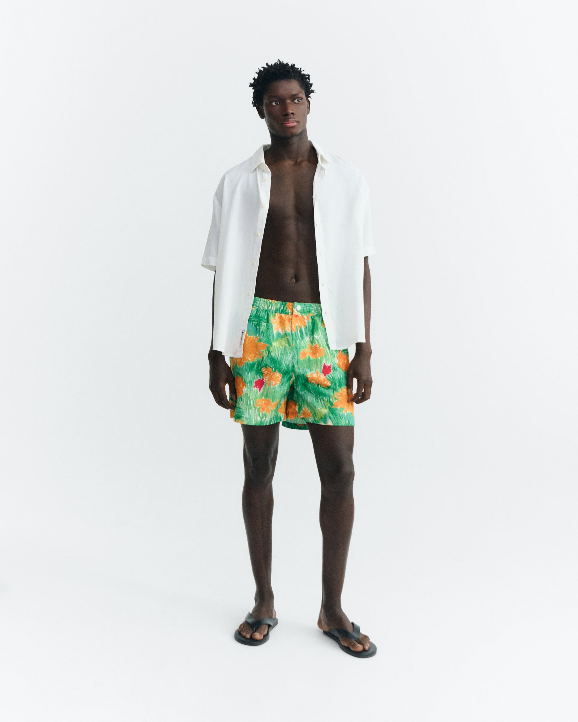 Bañador flores crayon Liu sostenible - 1