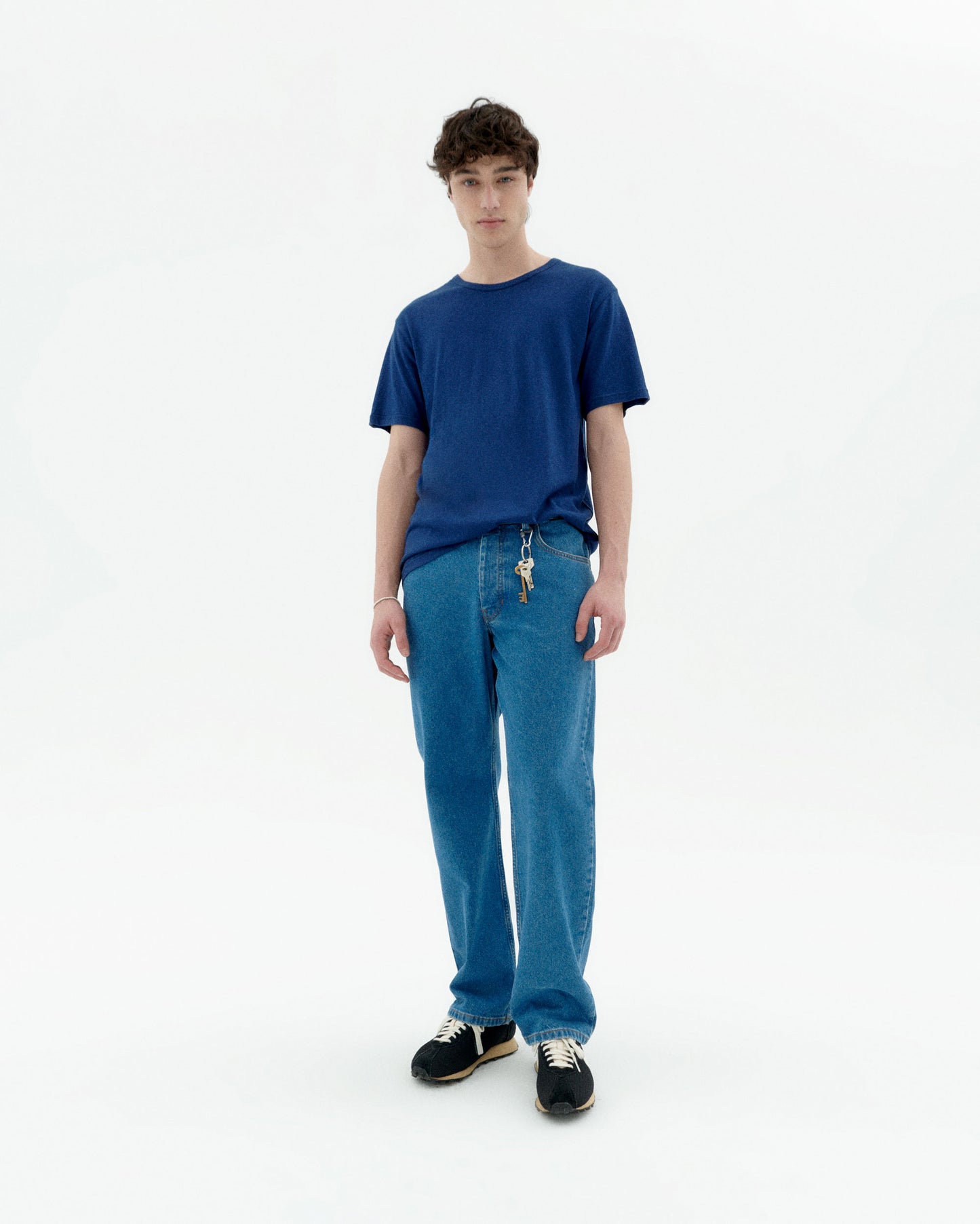 Camiseta ligera navy Hemp sostenible-2