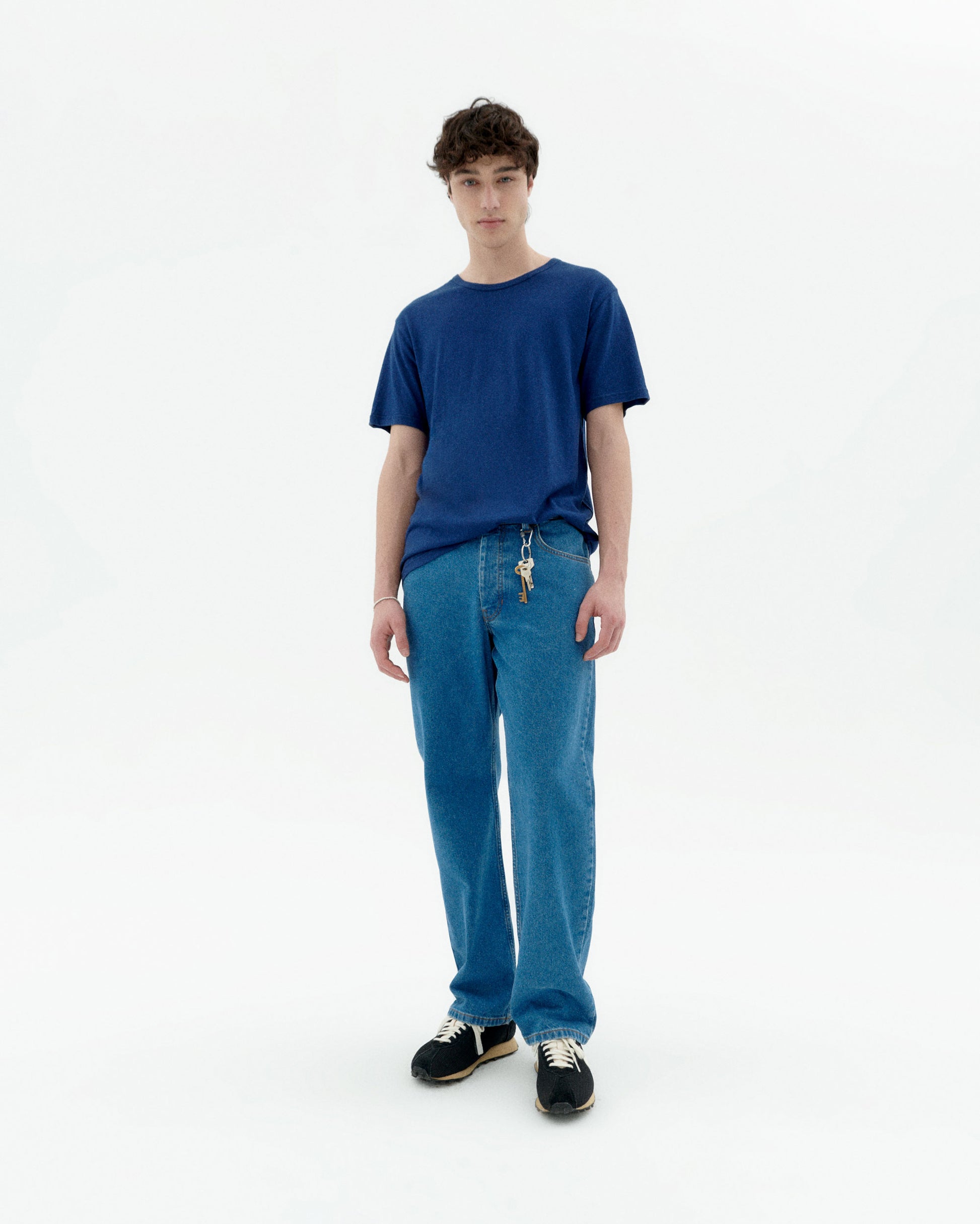 Camiseta ligera navy Hemp sostenible-2