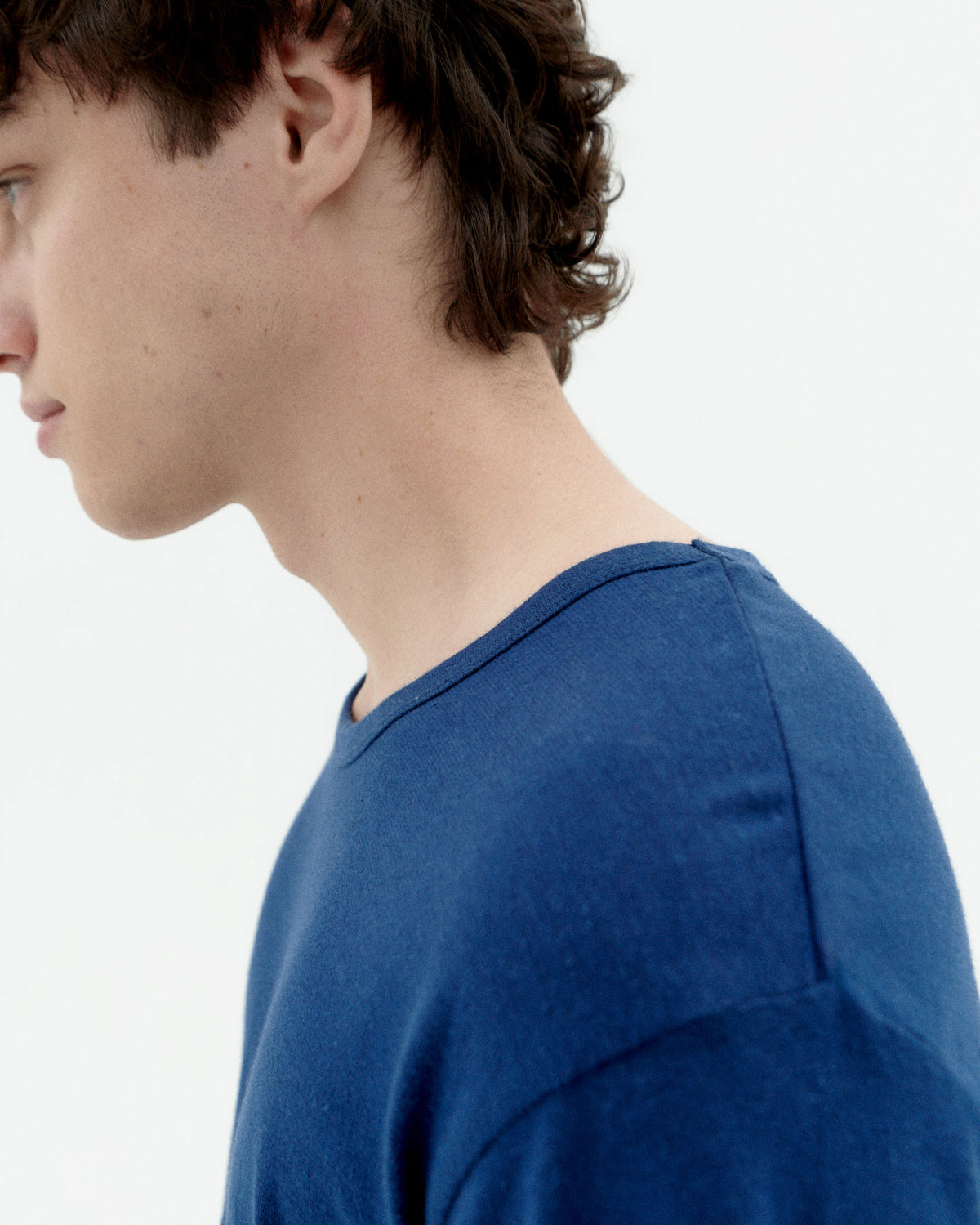 Camiseta ligera navy Hemp sostenible-3