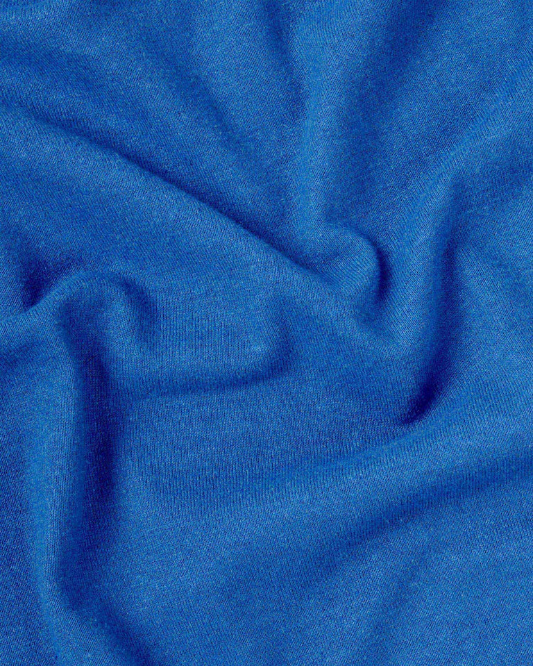 Camiseta gruesa azul hemp sostenible-6