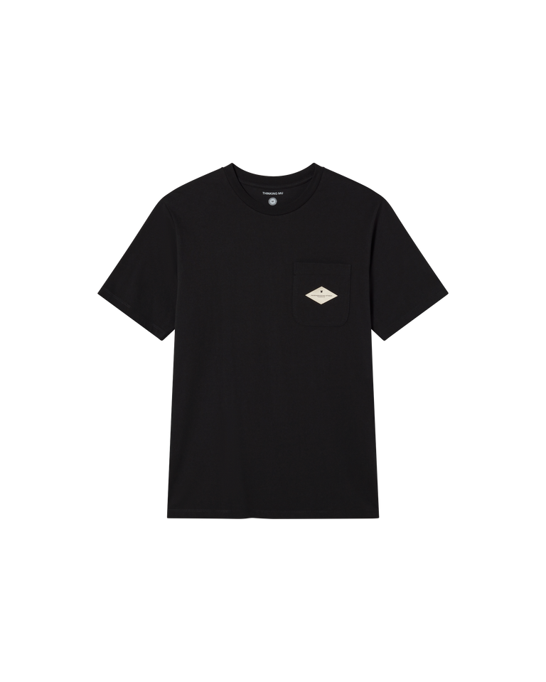 Camiseta negra metamorfosis Zach sostenible -siluetax