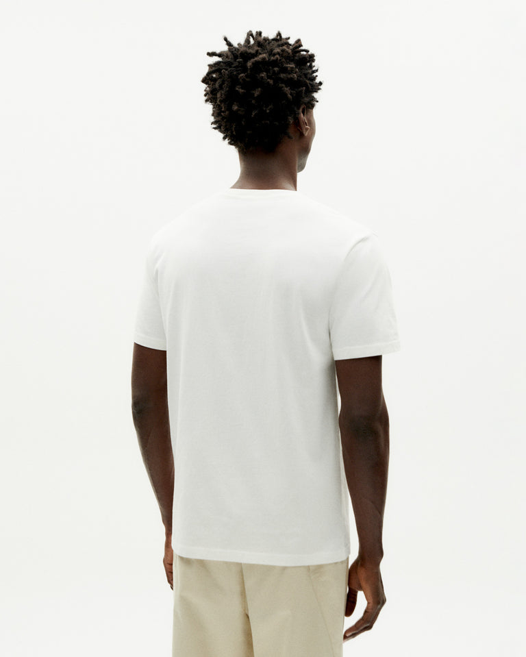 Camiseta blanca colors Fontana sostenible -4