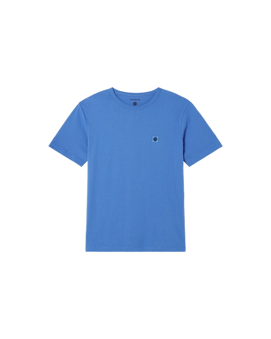 Camiseta azul Sol navy sostenible -siluetax