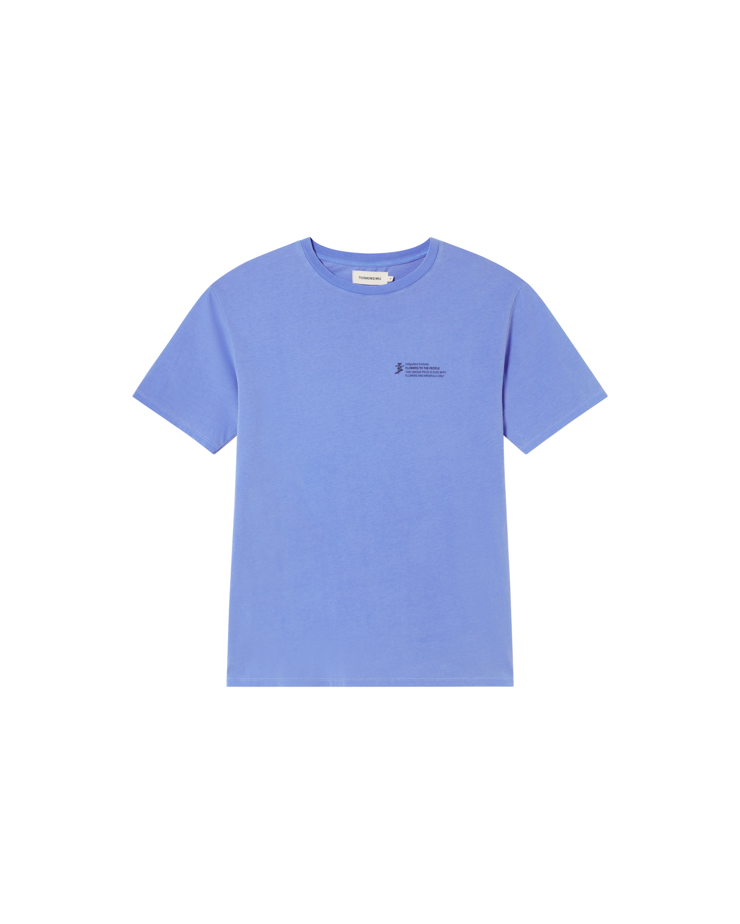 Camiseta Indigofera FTP unisex sostenible  - silueta