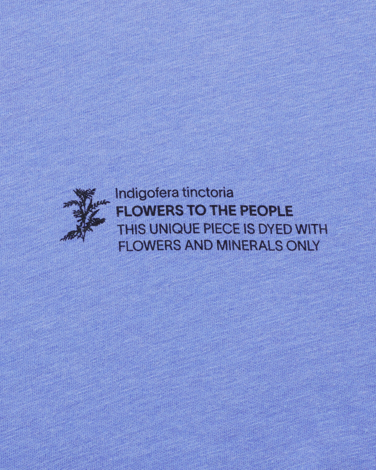 Camiseta Indigofera FTP unisex sostenible -silueta2