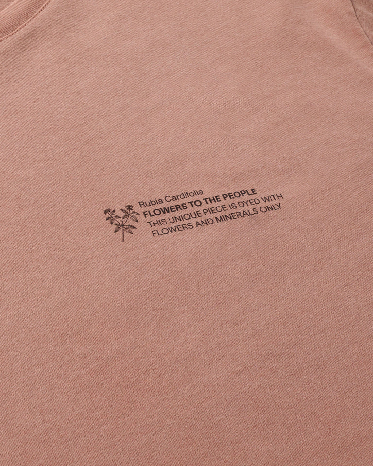 Camiseta Rubia Cardifolia FTP unisex sostenible -silueta2
