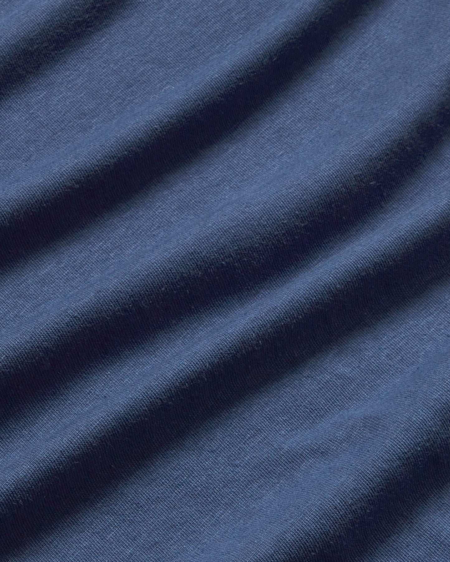 Camiseta gruesa azul hemp Roy sostenible - silueta 3