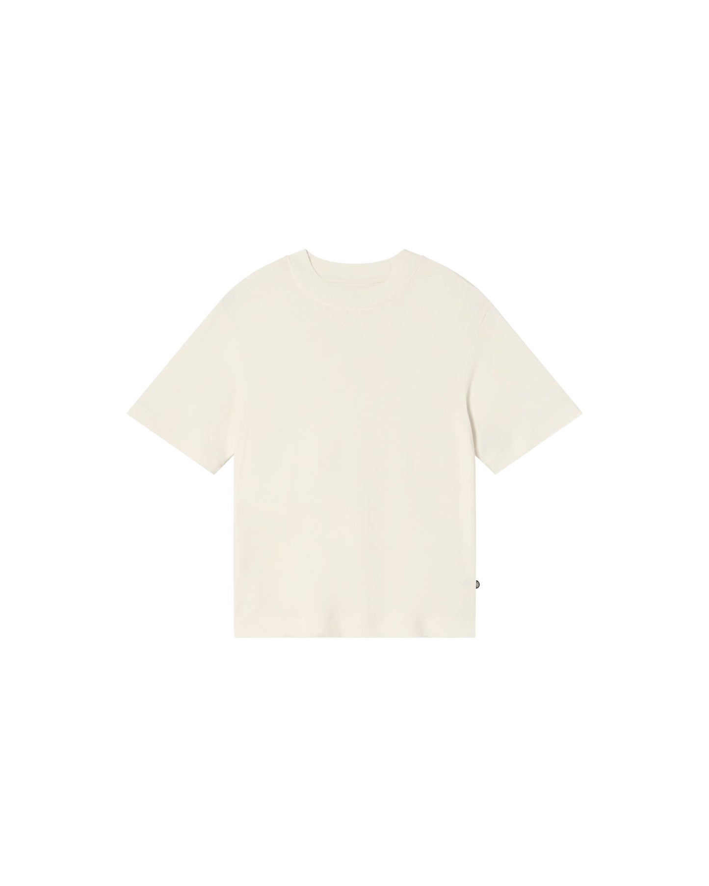 Camiseta gruesa blanca hemp Roy sostenible  - silueta 1