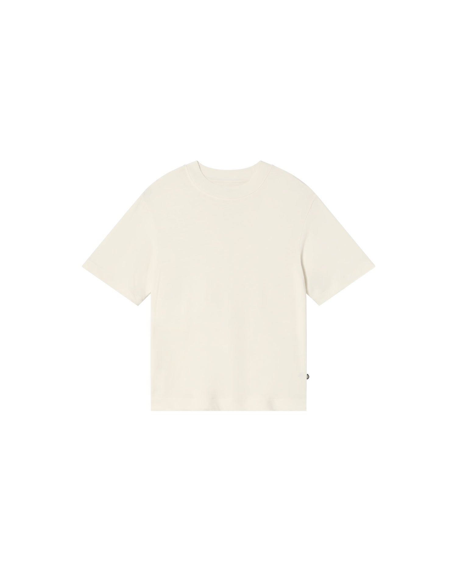 Camiseta gruesa blanca hemp Roy sostenible  - silueta 1