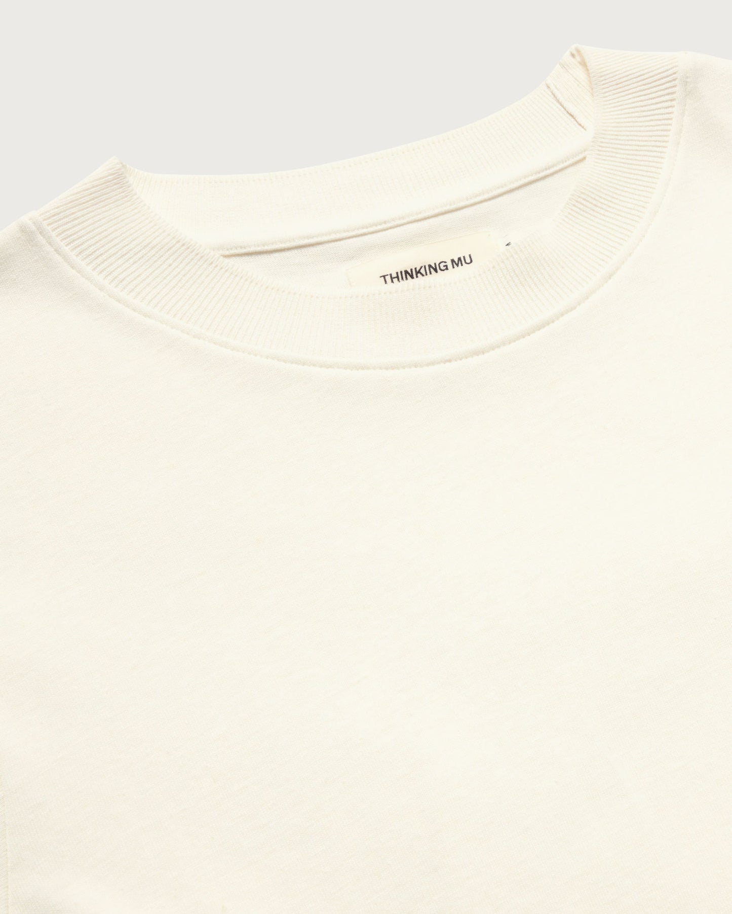 Camiseta gruesa blanca hemp Roy sostenible  - silueta 4