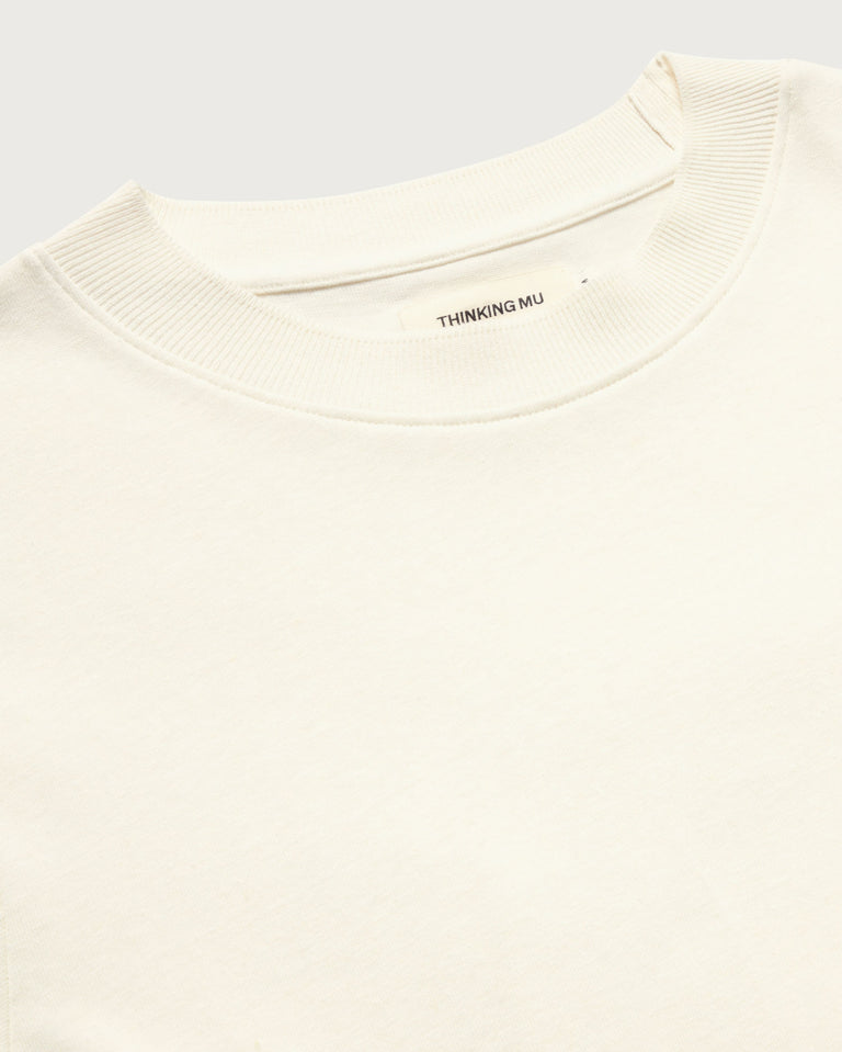 Camiseta gruesa blanca hemp Roy sostenible-silueta-3