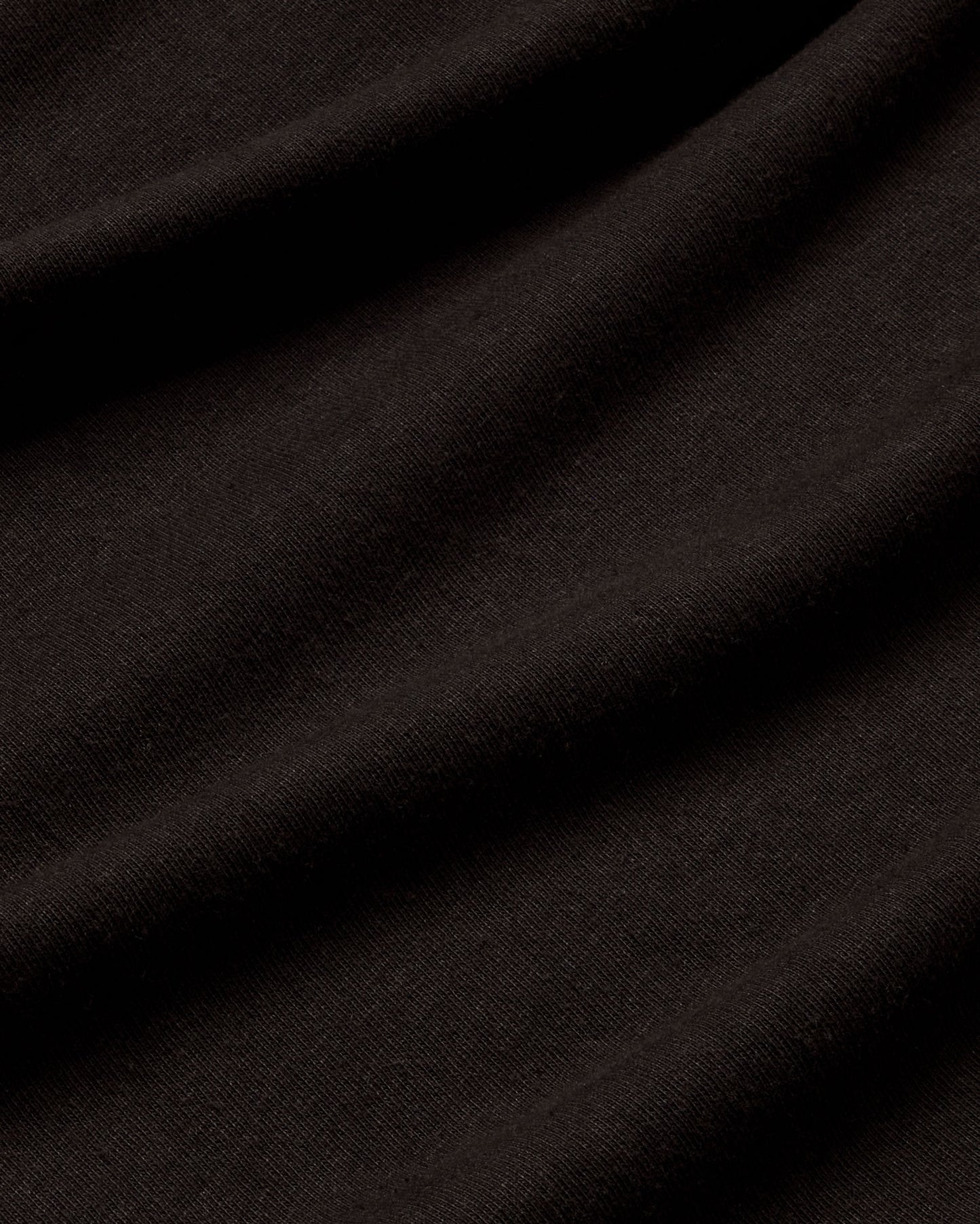 Camiseta gruesa negra hemp Doug sostenible - silueta 2