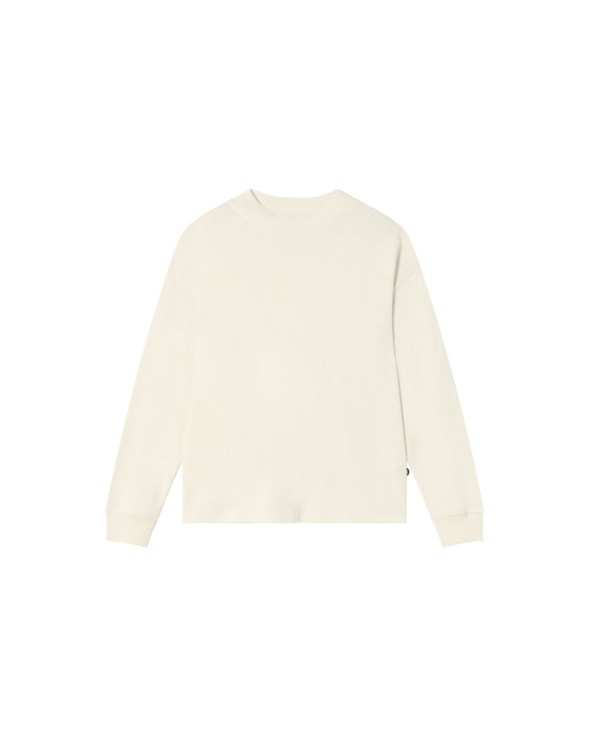 Camiseta gruesa blanca hemp Doug sostenible - silueta 1