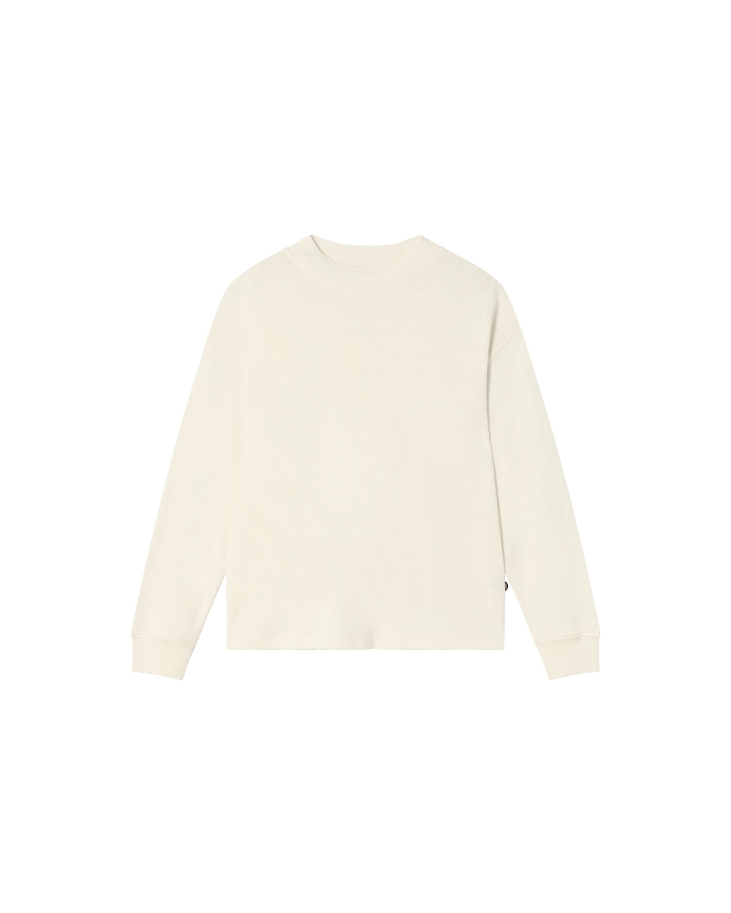 Camiseta gruesa blanca hemp Doug sostenible - silueta 1