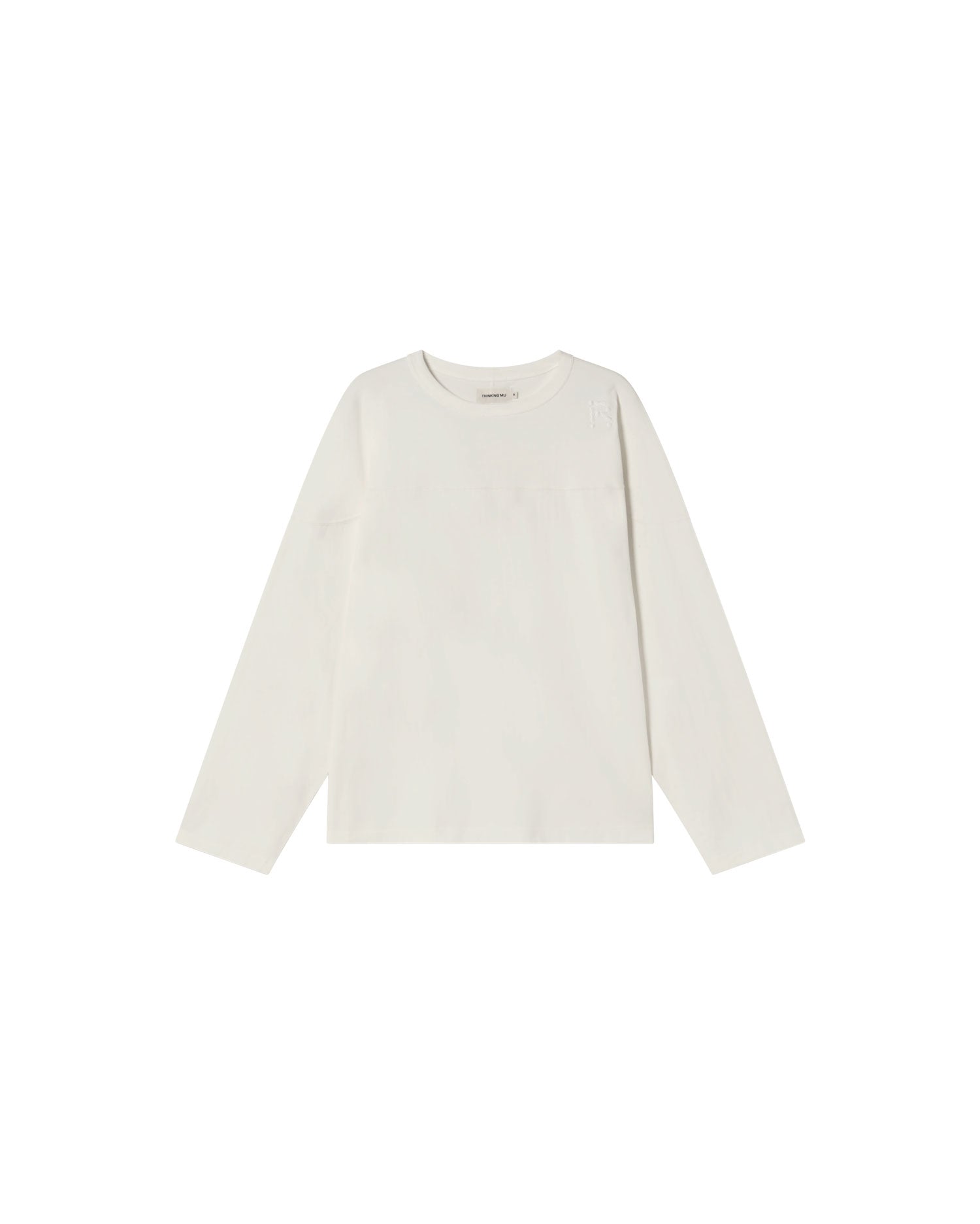 Camiseta blanca Brady sostenible - silueta 1