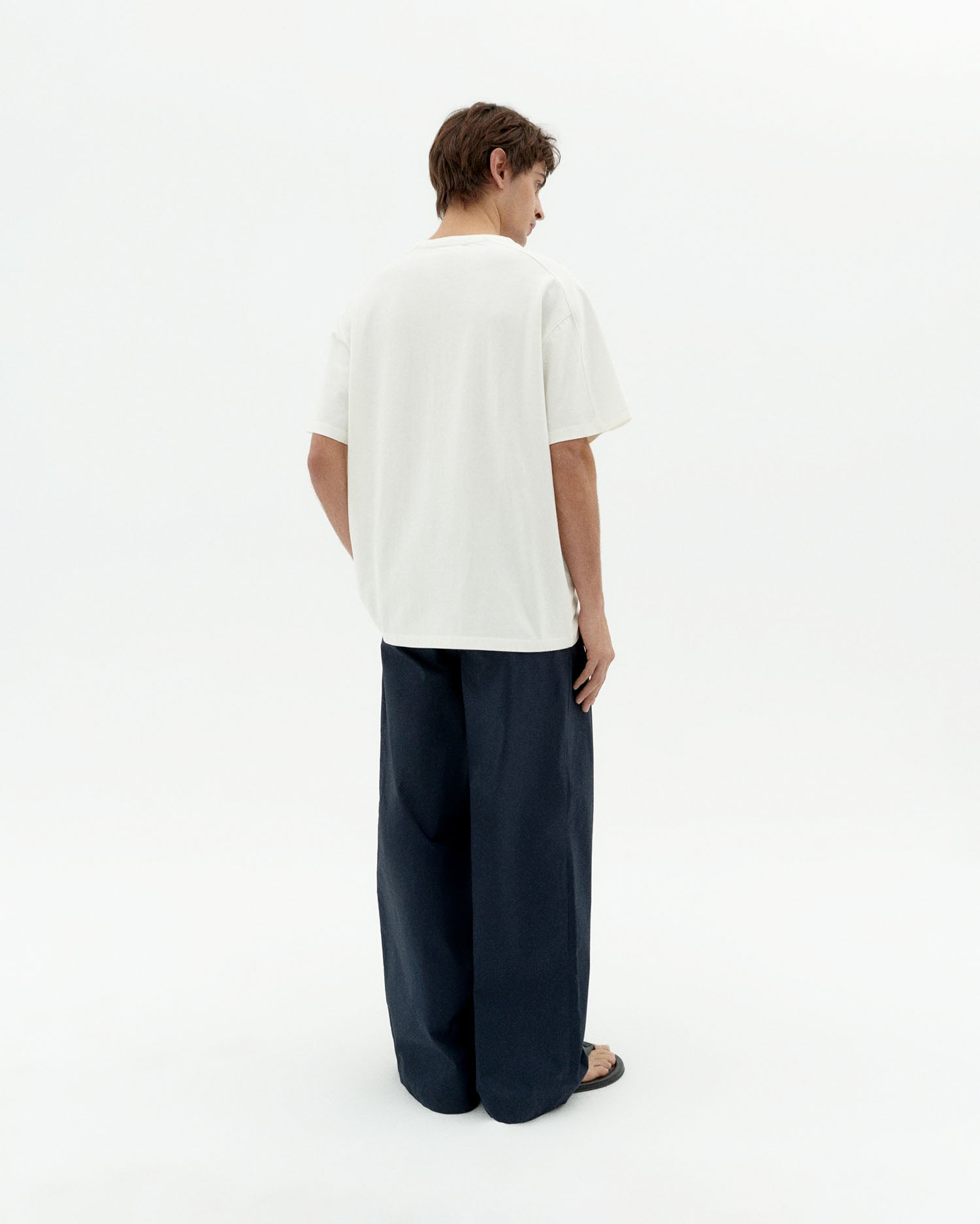 Camiseta blanca Hank sostenible-4