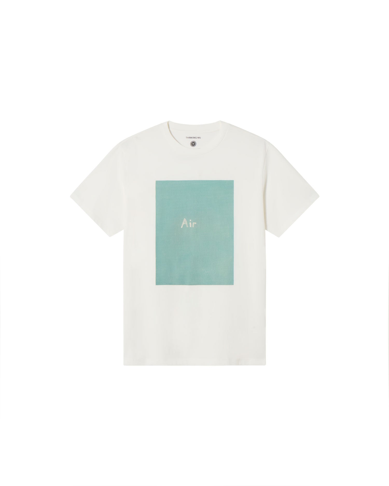 Camiseta blanca air Zach sostenible - silueta 1