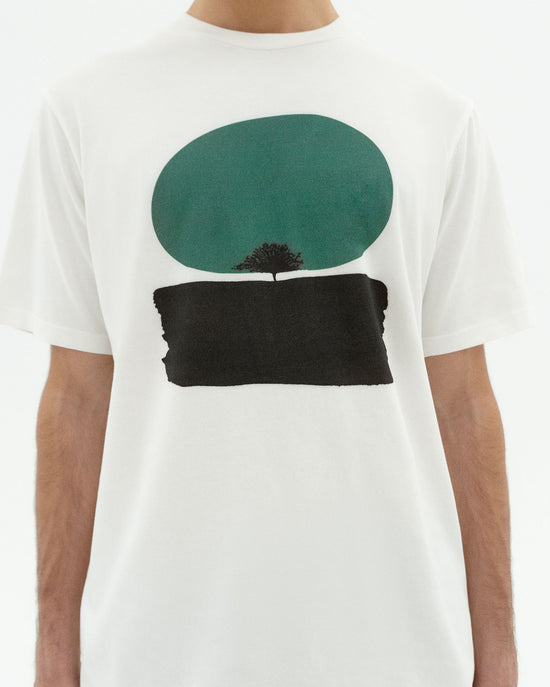 Camiseta blanca trees Zach sostenible-3