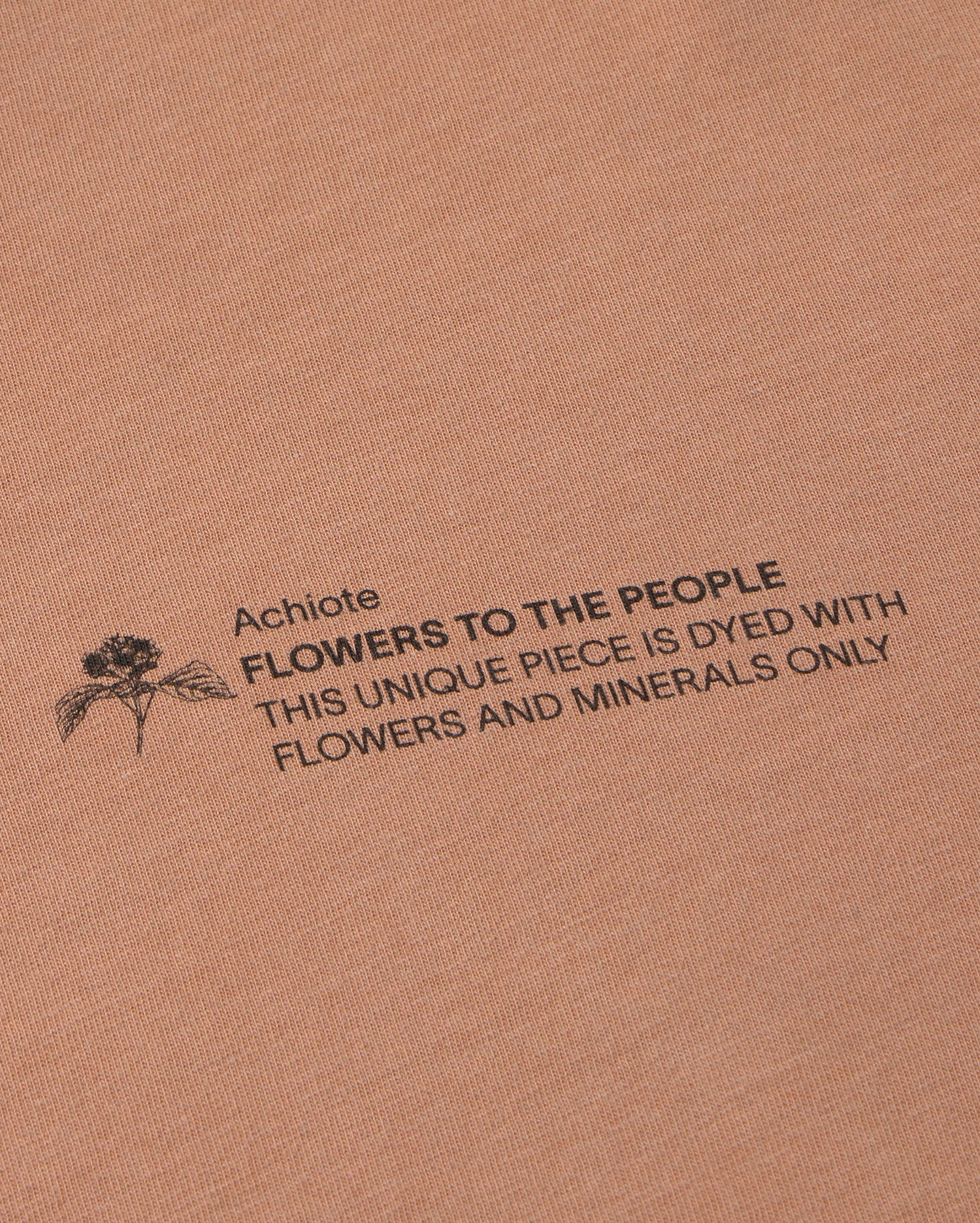 Camiseta achiote FTP unisex - silueta 3