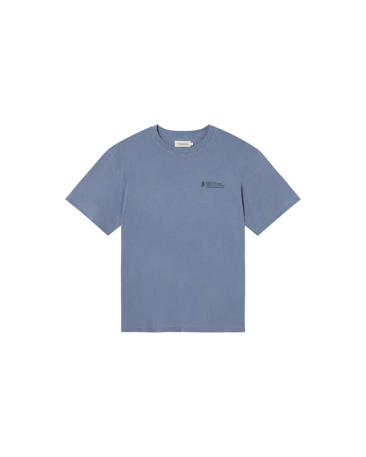 Camiseta indigofera tinctoria FTP unisex - silueta 1