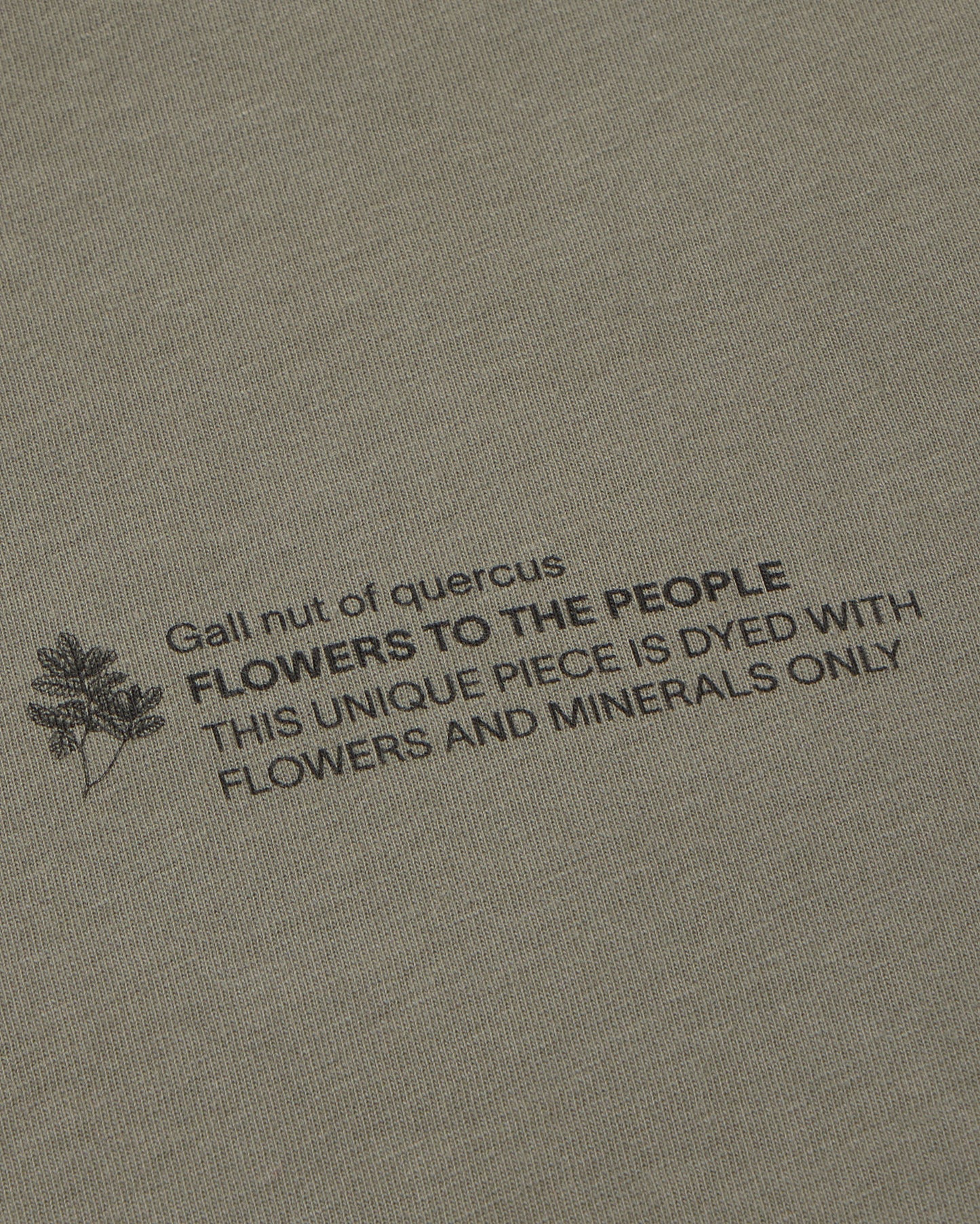 Camiseta gal nut of quercus FTP unisex - silueta 2