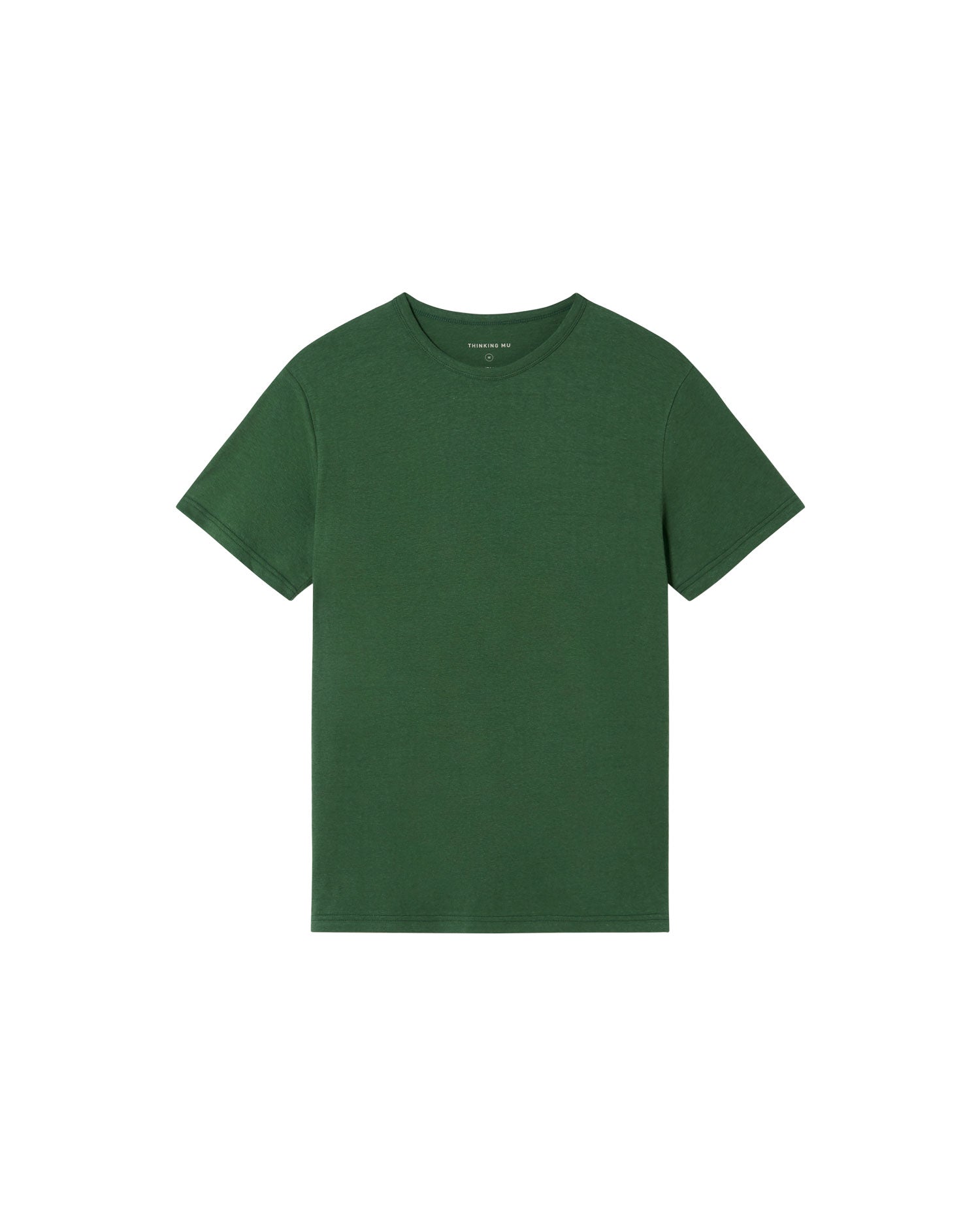 Camiseta verde hemp sostenible - silueta 1