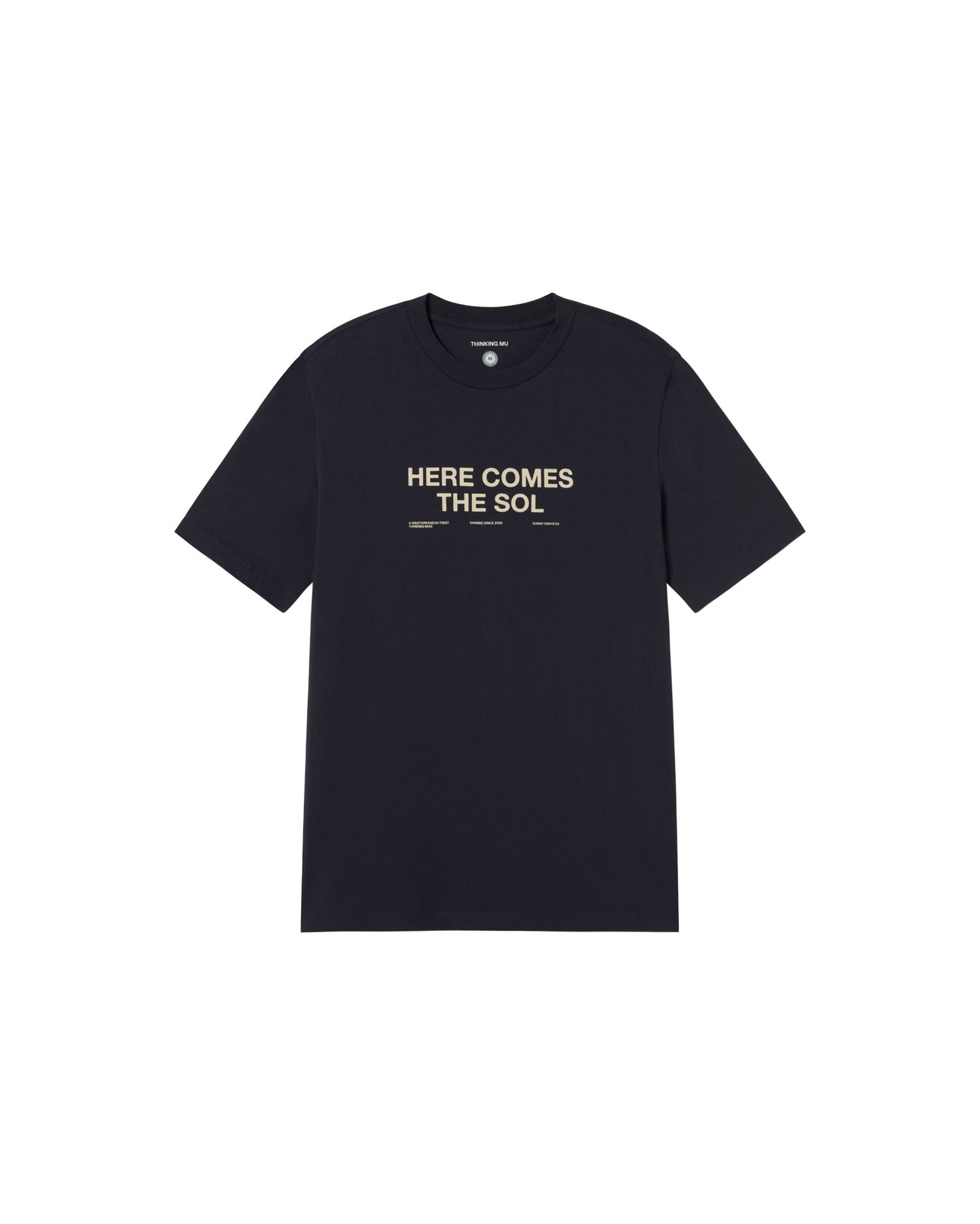 Camiseta navy classic sol Zach sostenible - silueta 2