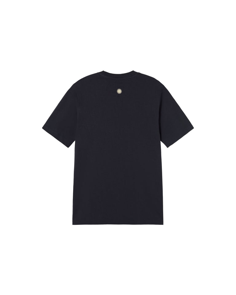 Camiseta navy classic sol Zach sostenible-silueta-2