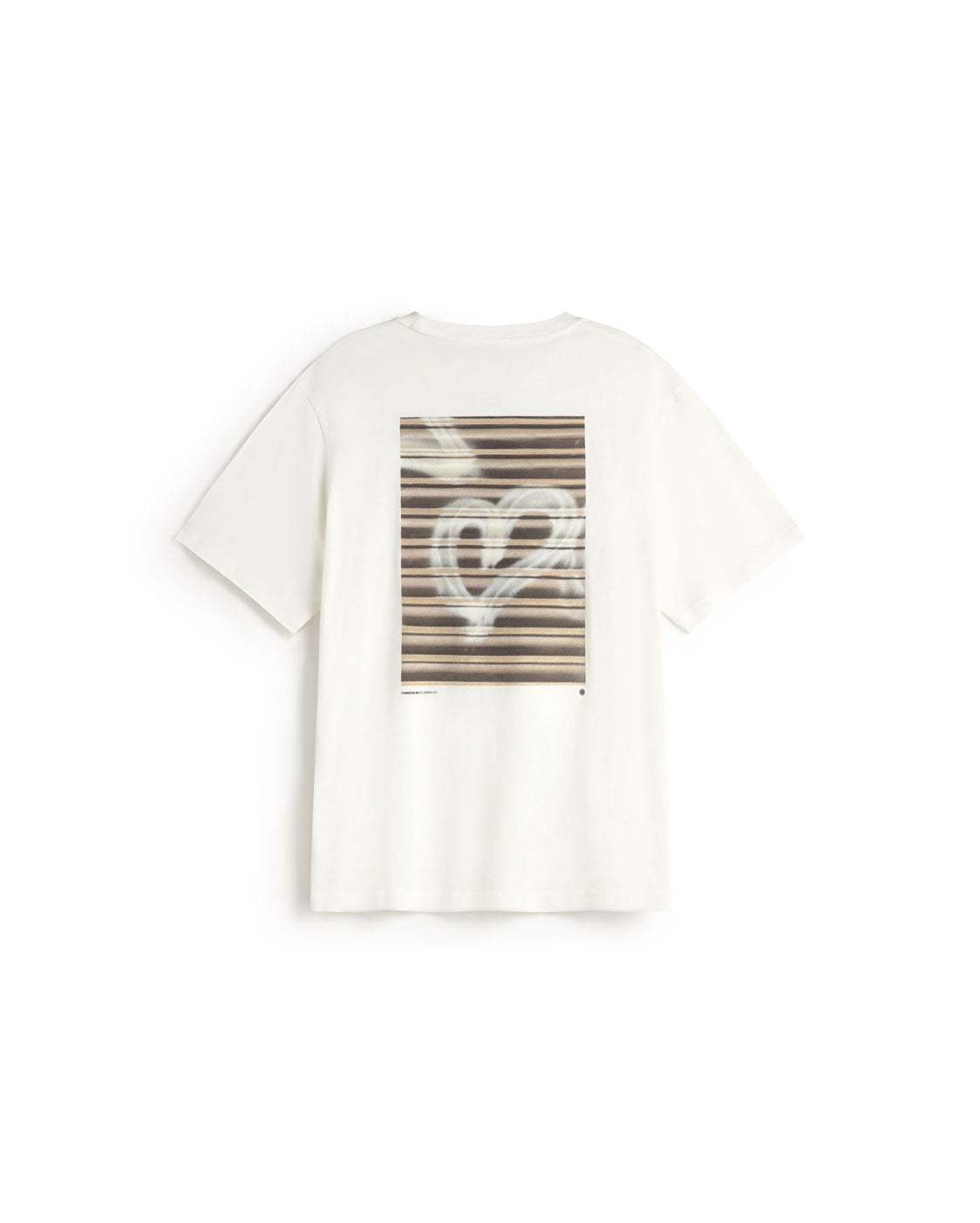 Camiseta grafitti Aaron R sostenible silueta - 2