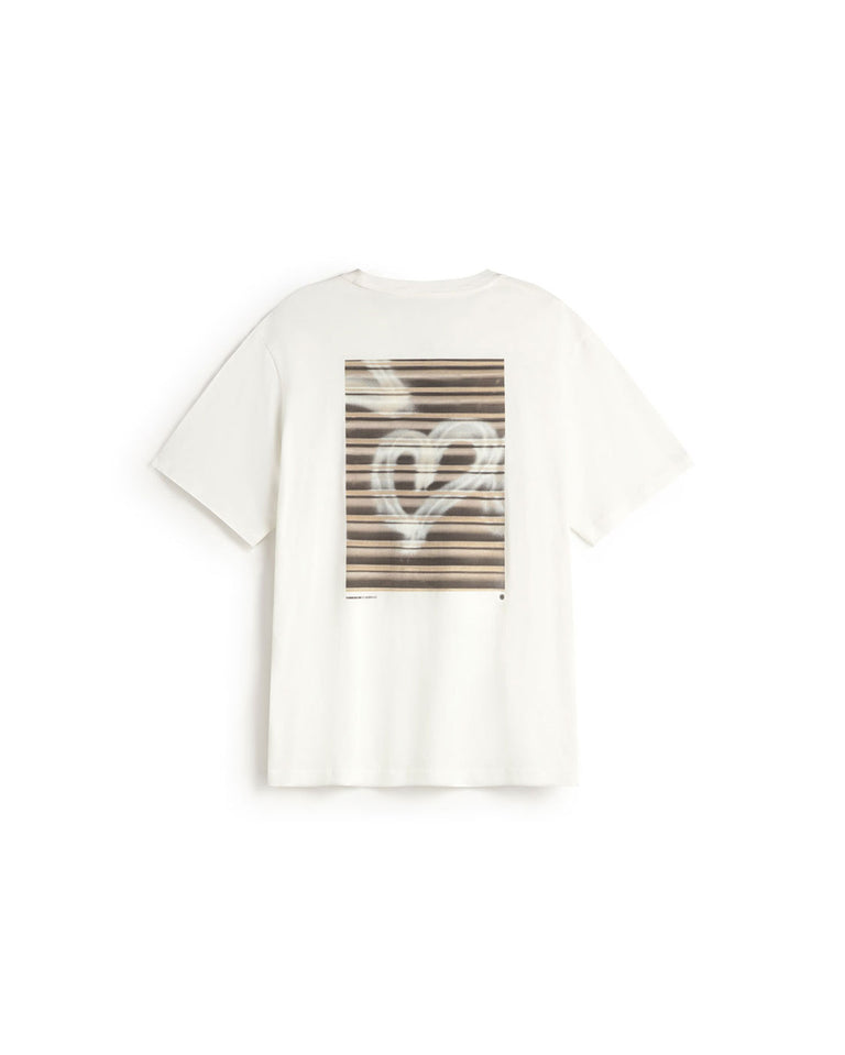 Camiseta grafitti Aaron R sostenible silueta - 2