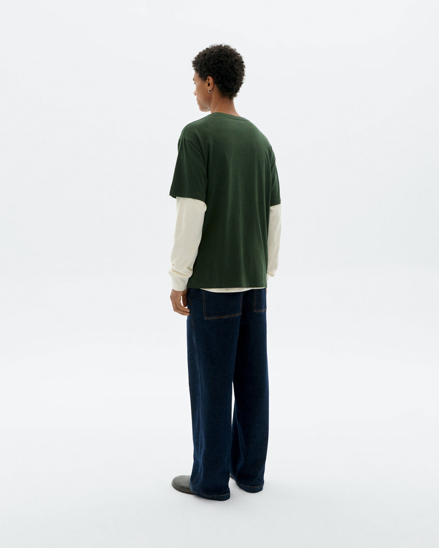 Camiseta bordada house Aaron sostenible - 4