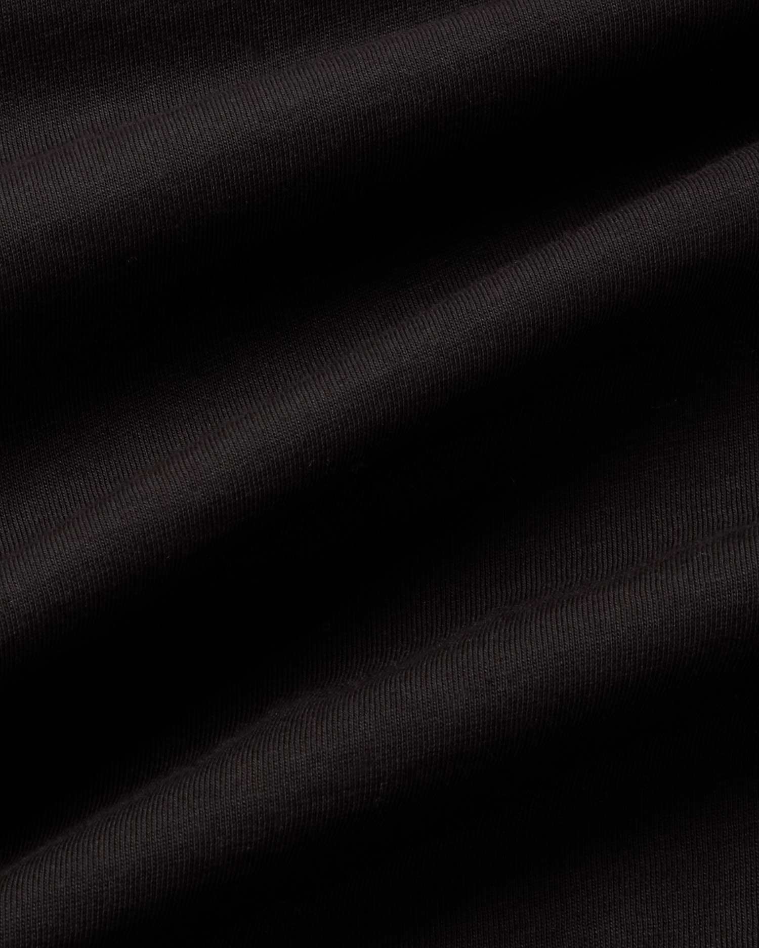 Camiseta negra Aaron sostenible - silueta 2