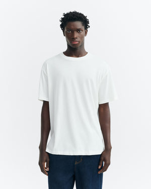 Camiseta básica blanca Aaron sostenible - 3