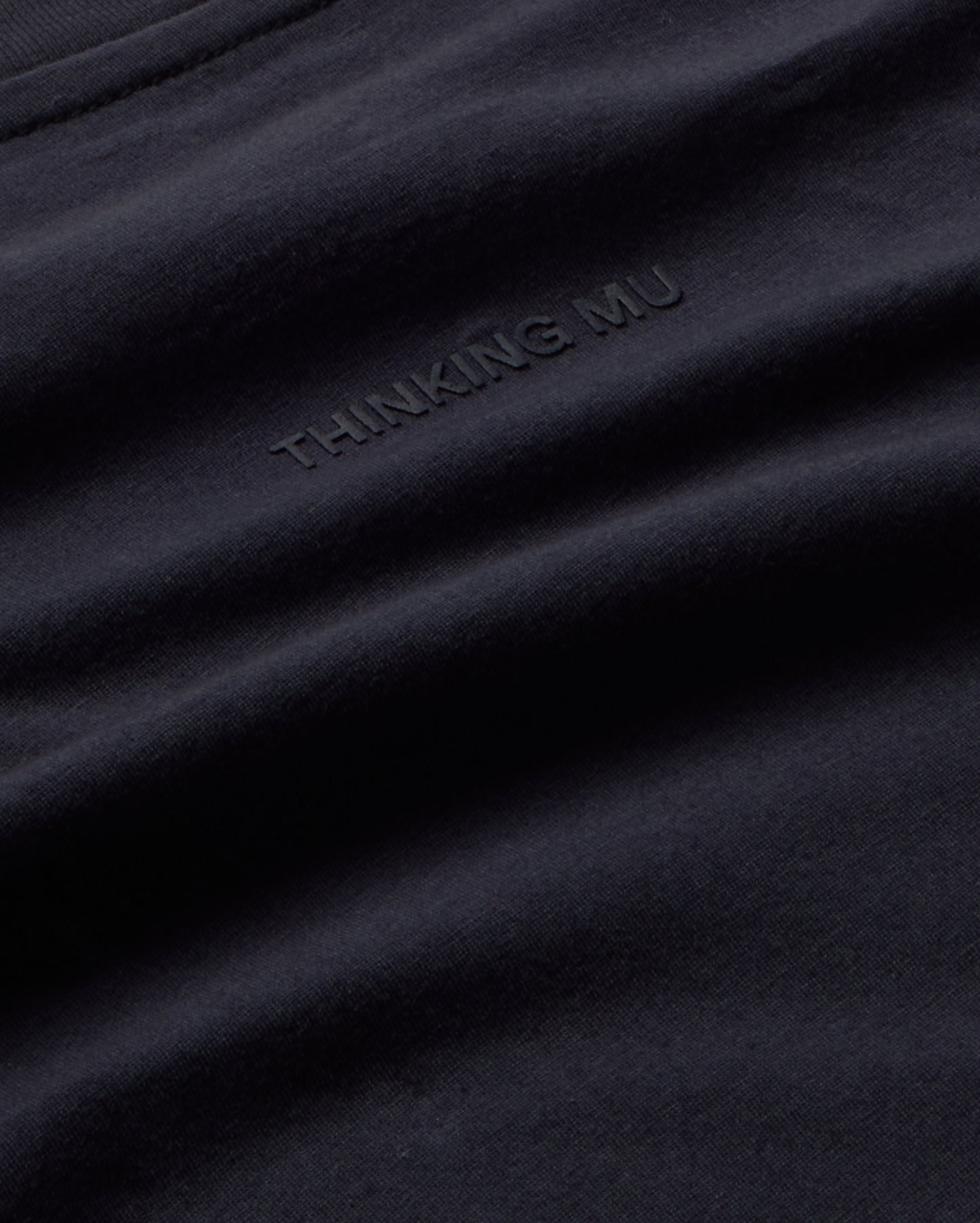 Camiseta navy Aaron sostenible - silueta 2