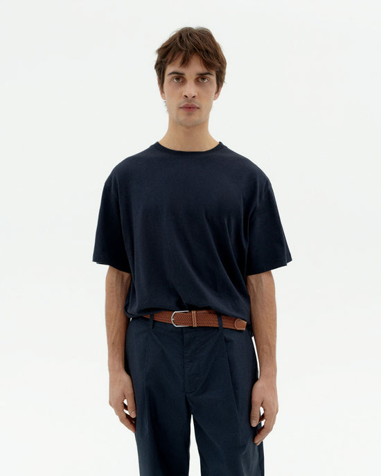 Camiseta navy Aaron sostenible-1