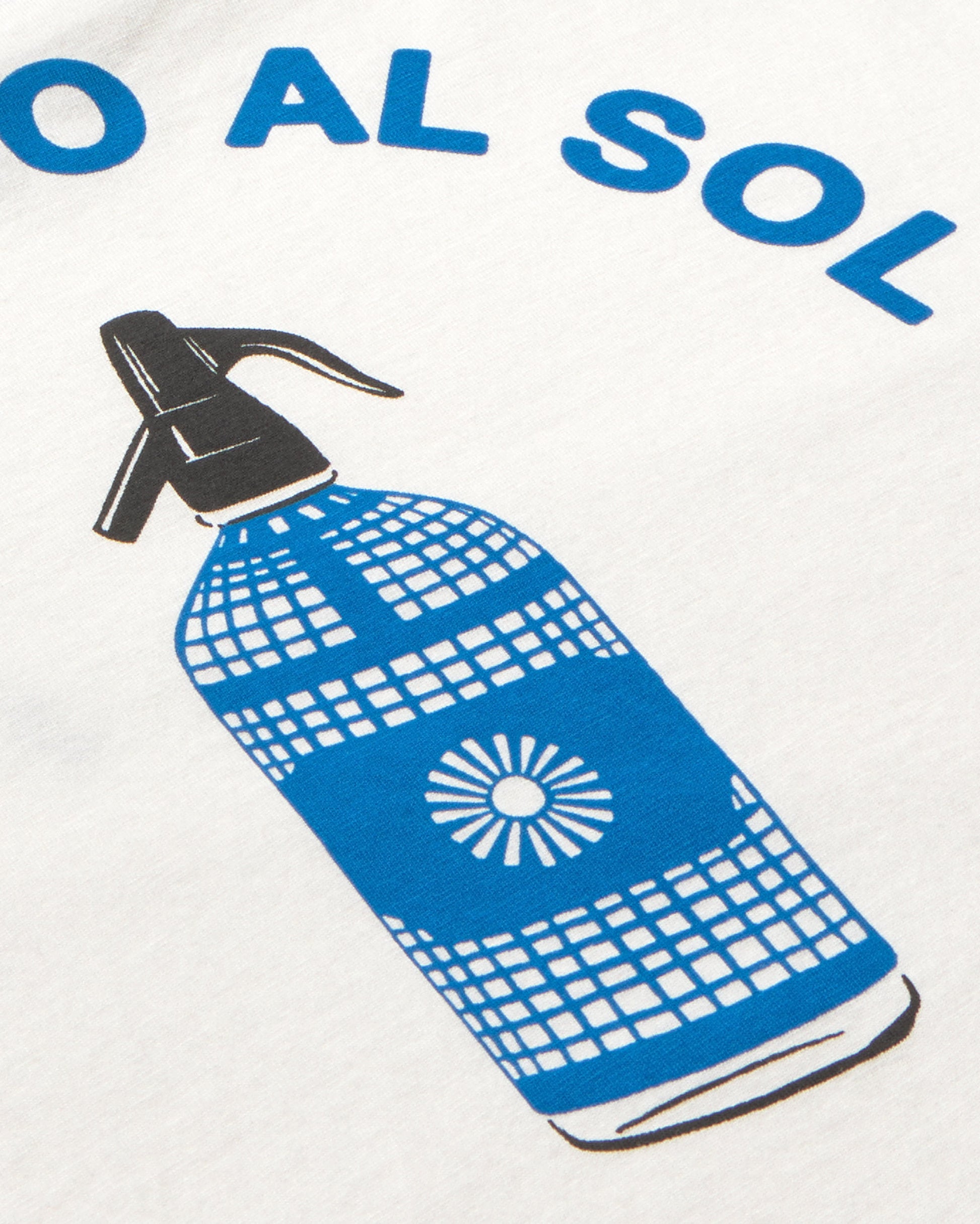 Camiseta blanca aperitivo Zach sostenible - silueta 2