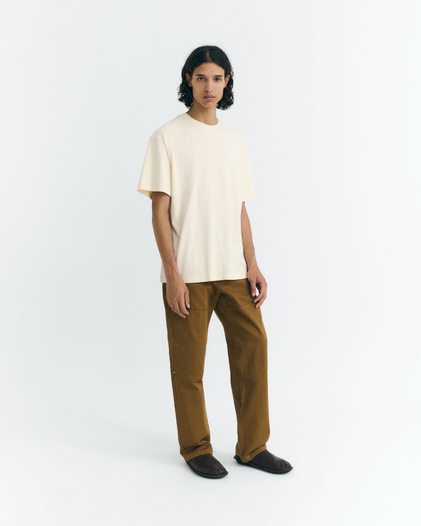 Camiseta blanca perro salchicha espalda Aaron sostenible - 2