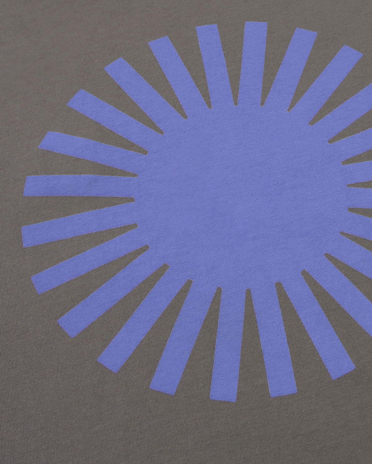 Camiseta gris sol espalda azul Aaron sostenible silueta - 2