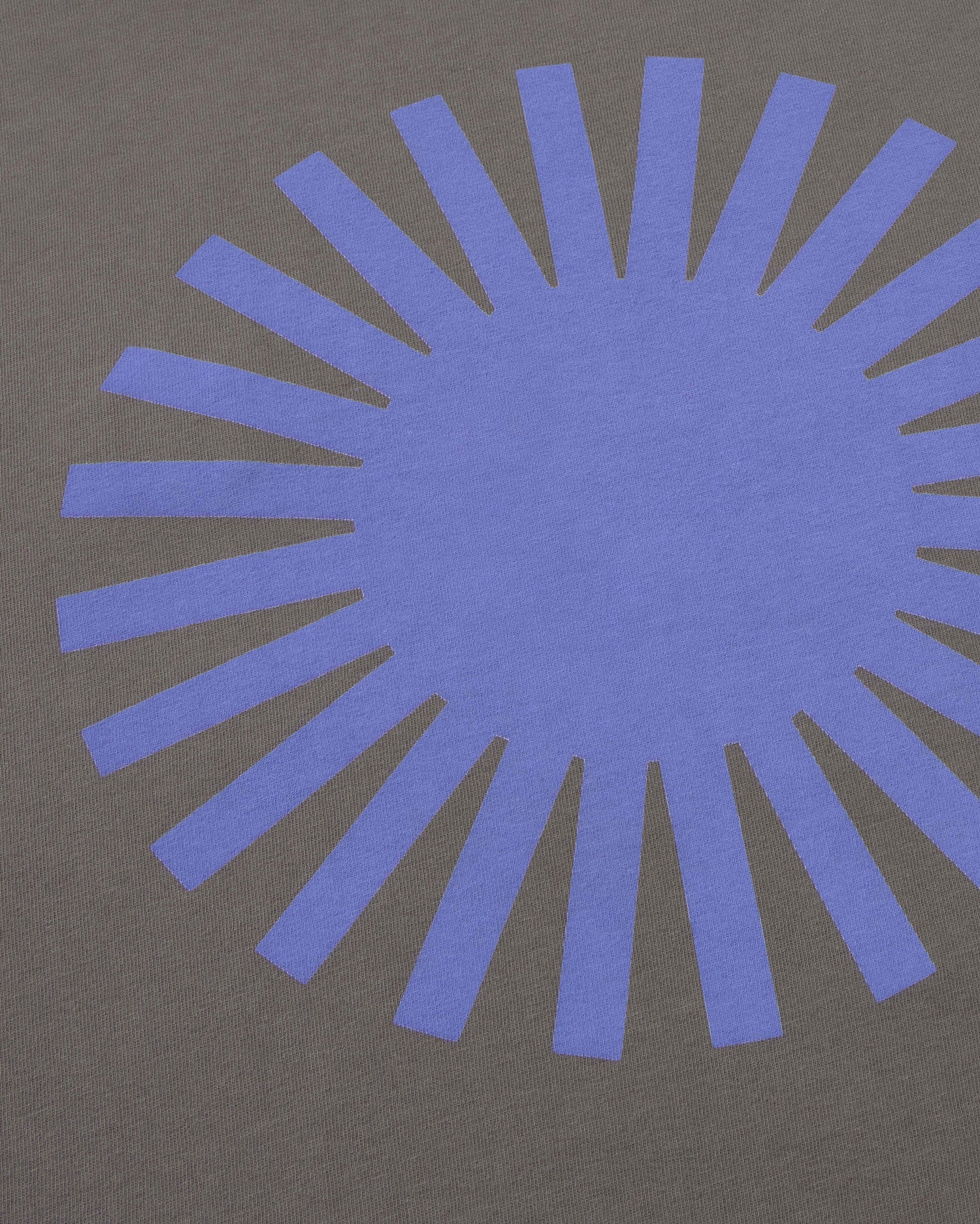 Camiseta gris sol espalda azul Aaron sostenible silueta - 2