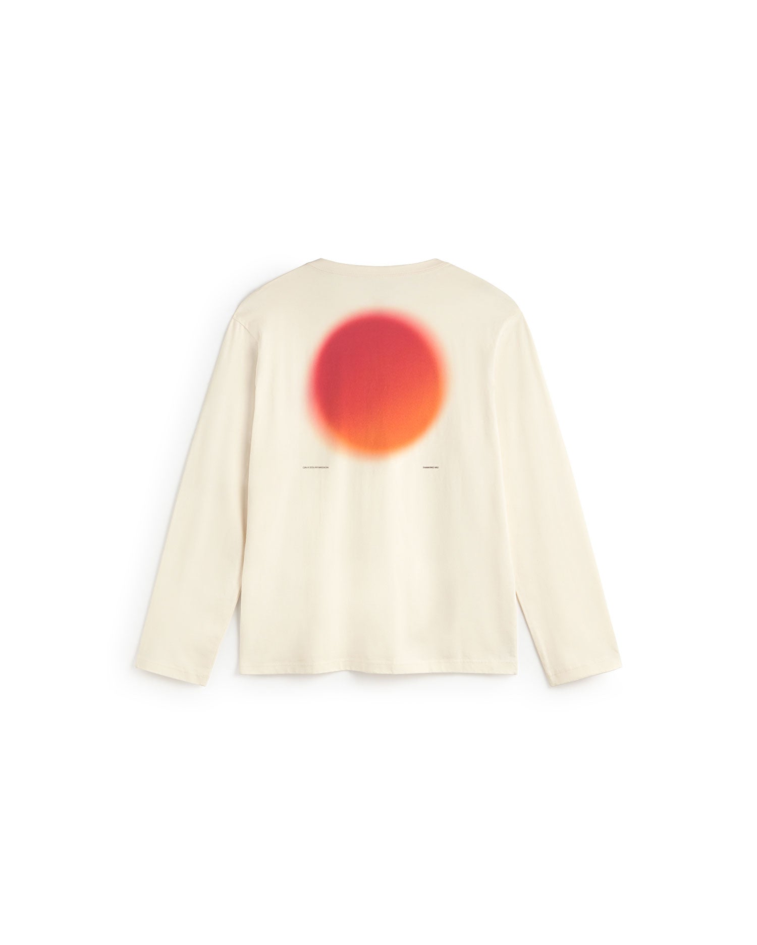 Camiseta manga larga solar mision Emilio R sostenible silueta - 3