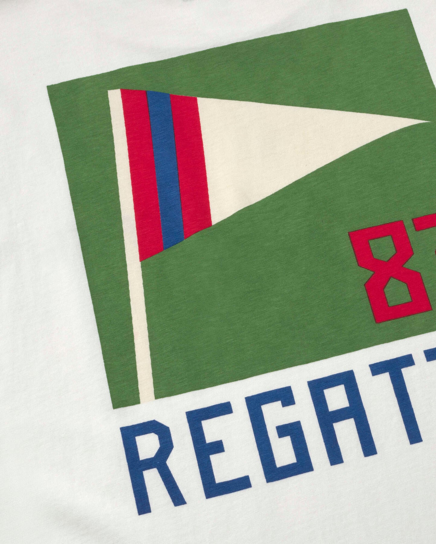 Camiseta regata Aaron sostenible silueta - 2