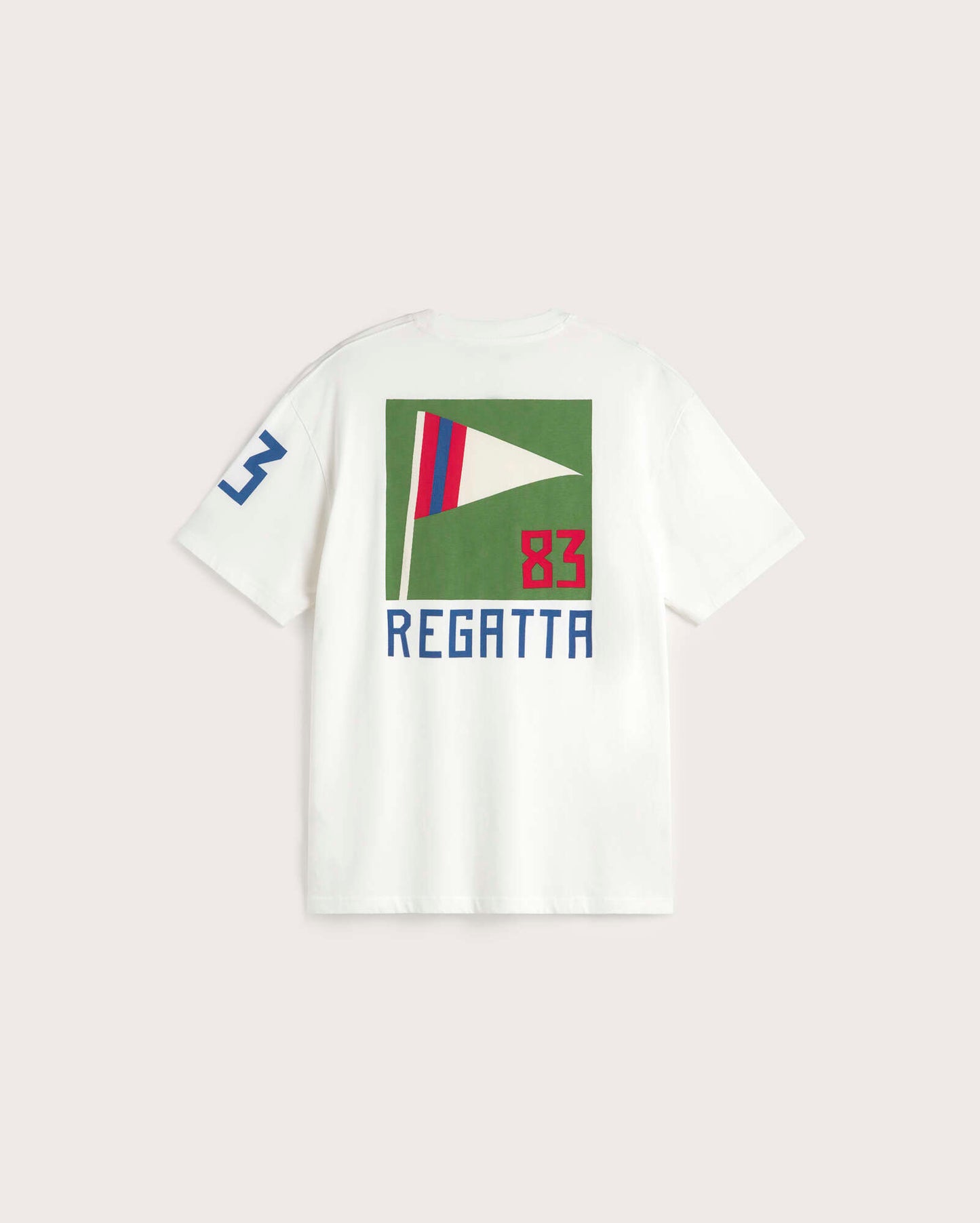 Camiseta regata Aaron sostenible silueta - 3